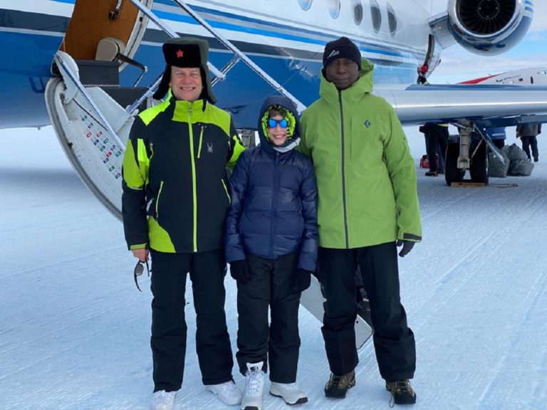 Ned Nwoko arrives Antarctica to kickoff operation malaria-free Africa