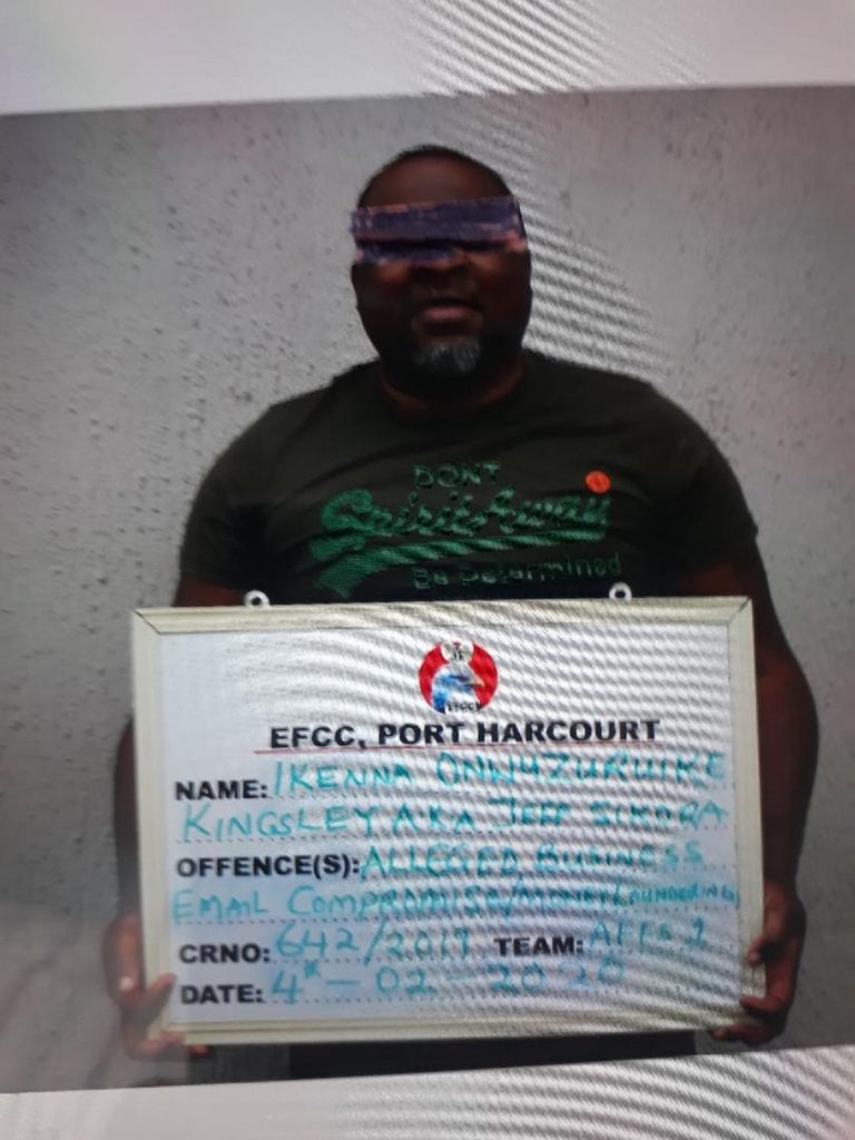 EFCC Arrests Suspected Internet Fraud Kingpin in Umuahia