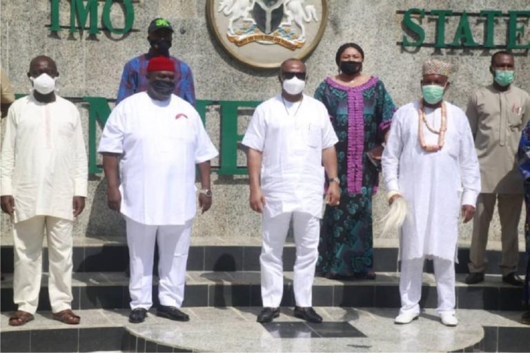 Okigwe Elders Forum Expressed Support to Uzodimma, Donates Land for Civil Service Estate