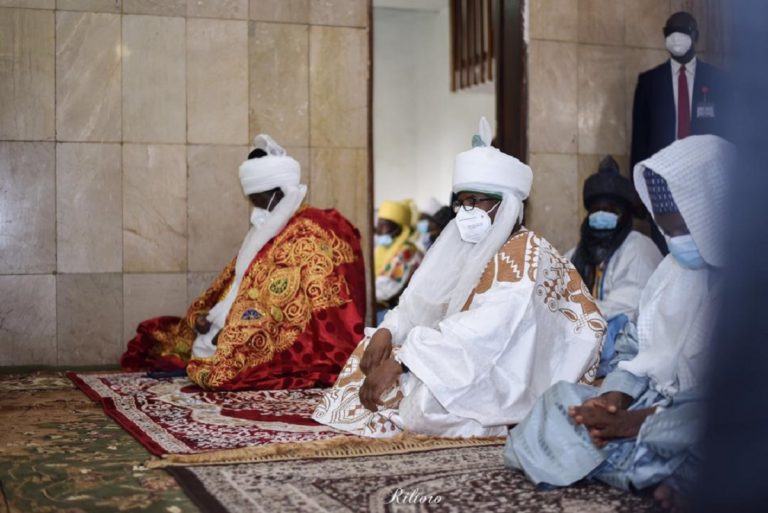 Gov Bala Mohammed Attends Eid-El Kabir Prayer At Bauchi Central Mosque