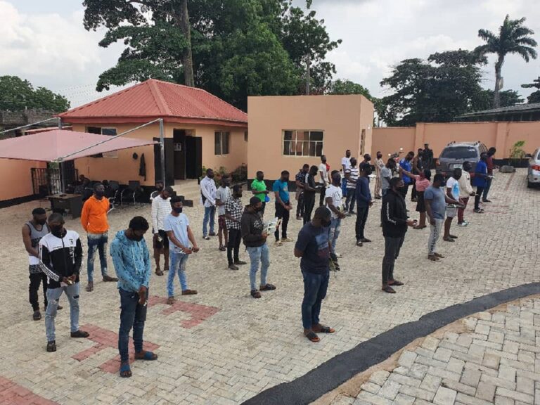 EFCC Arrests 3 Corps Members, 19 Undergraduates, 10 Others For Alleged Internet Fraud