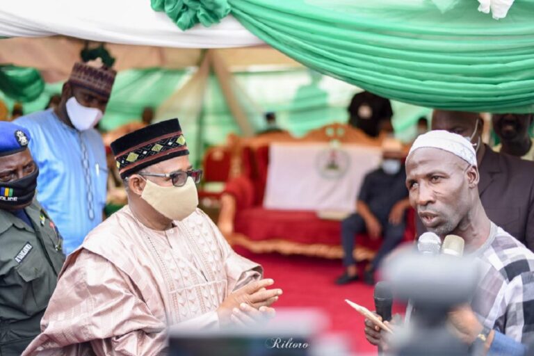 Beneficiary Of Governor Bala’s Road Project Donates Car For Monitoring