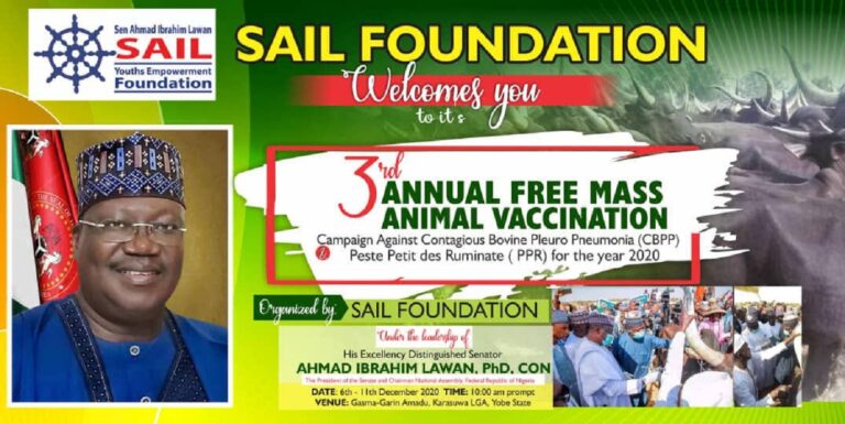 Lawan flags off third phase free animal vaccination in Yobe North