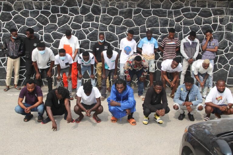EFCC Arrests 32 Suspected Internet Fraudsters In Lagos