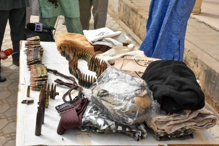 Bauchi Police Parade Four Suspects over discovered rifles