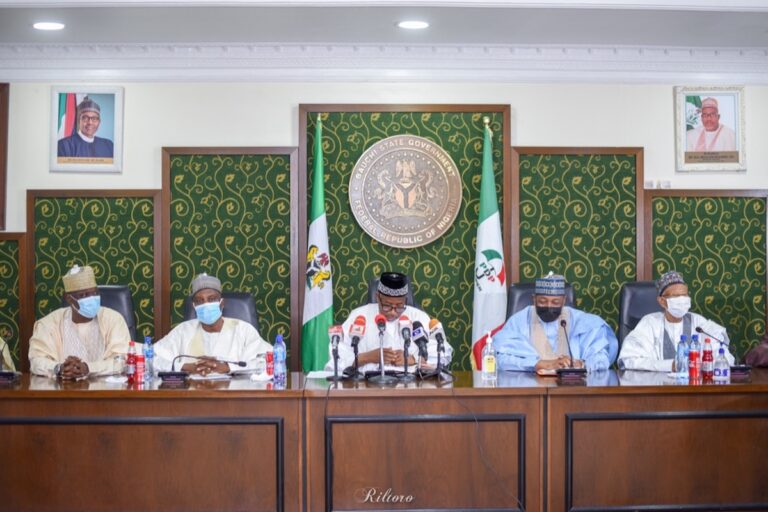 Gov Bala Mohammed Receives Senate Committee On Constitution