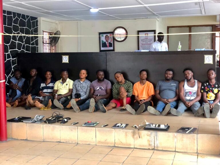 EFCC Arrests 11 for Alleged Internet Fraud