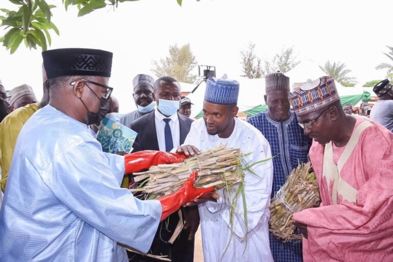 2000 Bauchi local farmers benefits from the 2021 crops demonstration packages