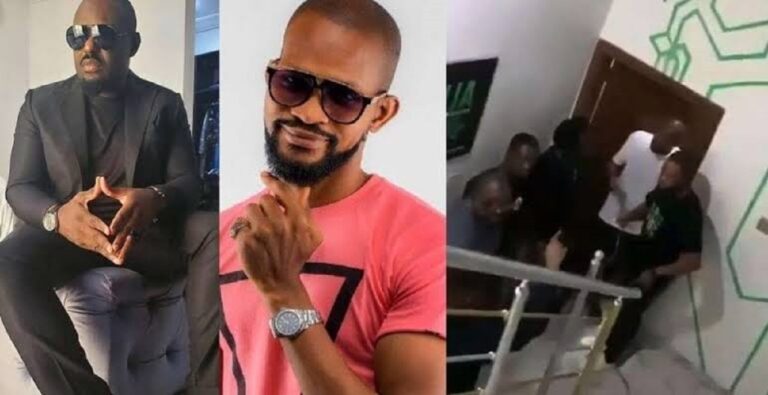 Jim Iyke assaults Uche Maduagwu over allegations of fraud, rituals