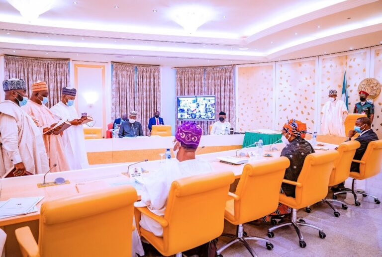 Breaking News: Buhari Swears In 3 INEC National Commissioners