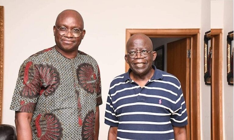 Fayose visits Tinubu