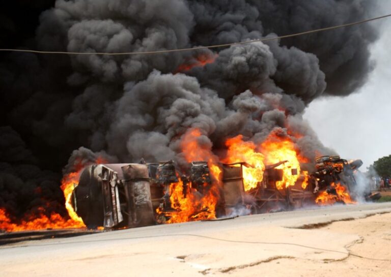 Sit-at-home: Chisco Trailer, shop set ablaze in Enugu