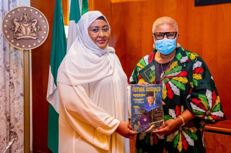Aisha Buhari spurs pharmacists to partner for development