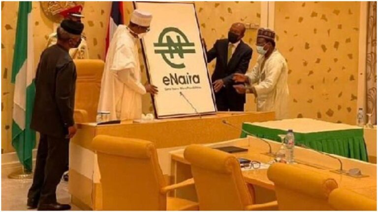 President Buhari Unveils E-Naira