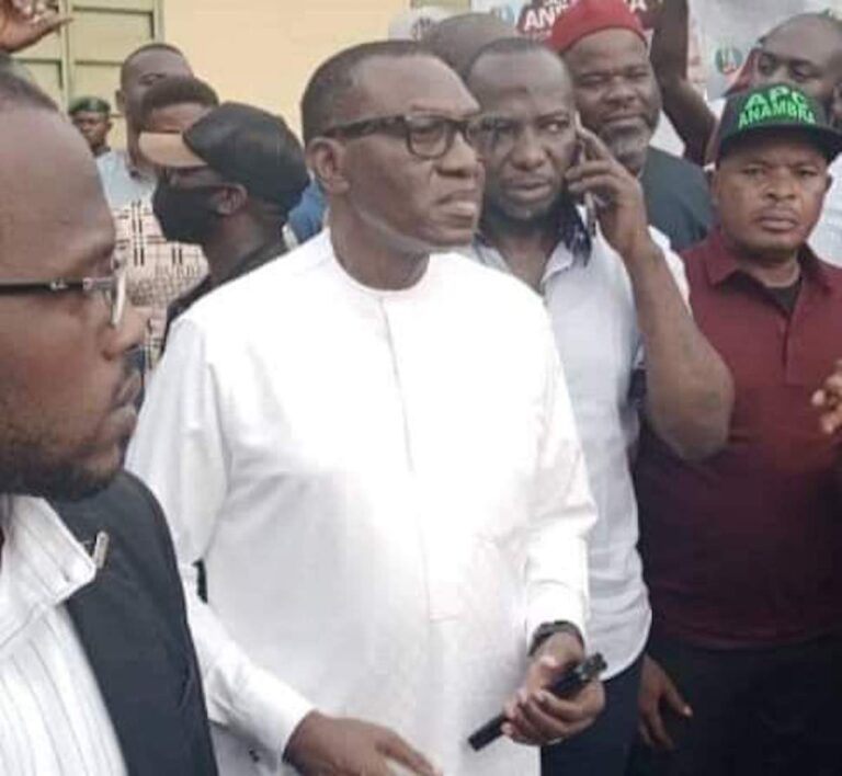 Breaking: Andy Uba heads to court, ask how he could have lost his ward when APGA chairmen joined APC a week to election