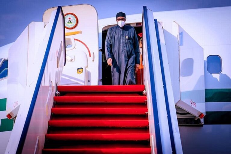 Buhari returns to Abuja after 16 days abroad