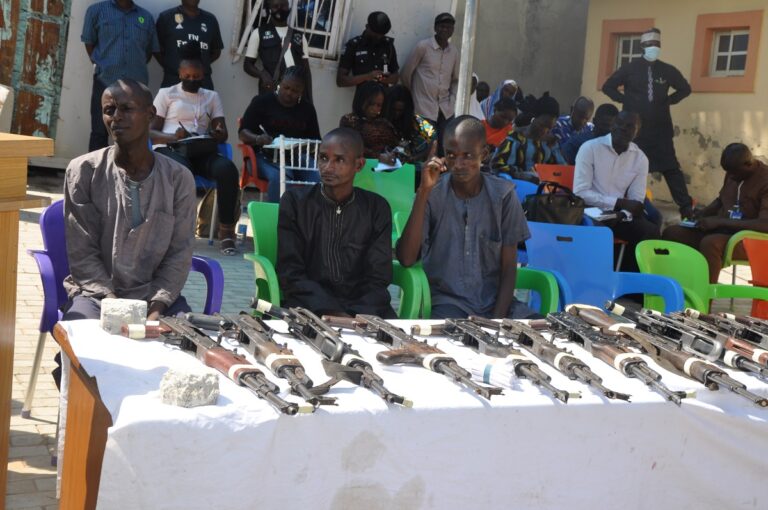 Police Arrest 32 Suspects For Complicity In The Attack On Travelers On Kaduna-Abuja Highway, Recent Killings In Niger Mosque, Trans-Border Car Theft, Others