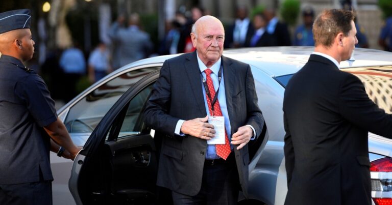 De Klerk Was A Remarkable Moral Force For Change, Says Buhari