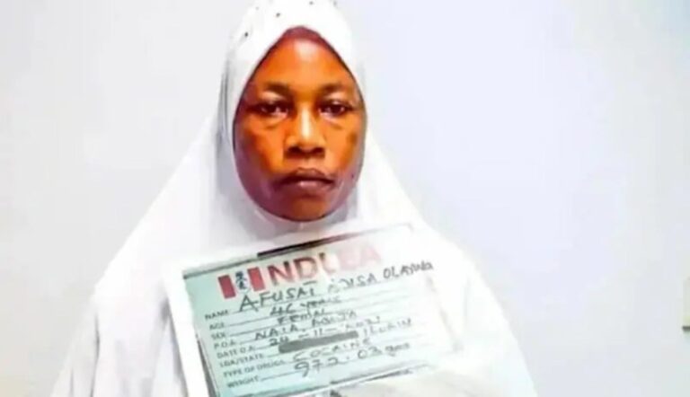 Businesswoman excretes 80 pellets of Cocaine at Abuja Airport