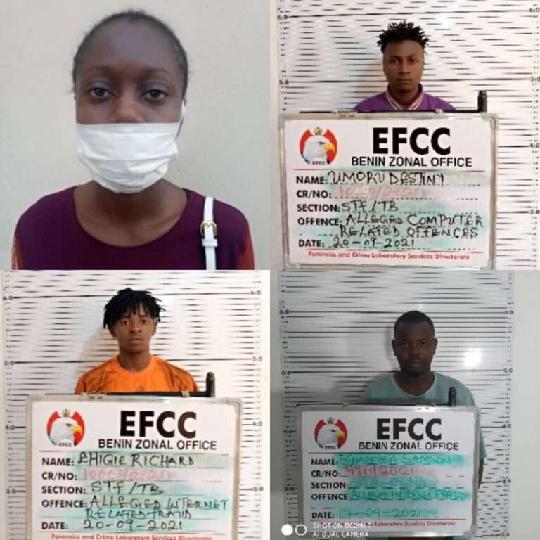 Court Sends Six Internet Fraudsters to Jail in Asaba