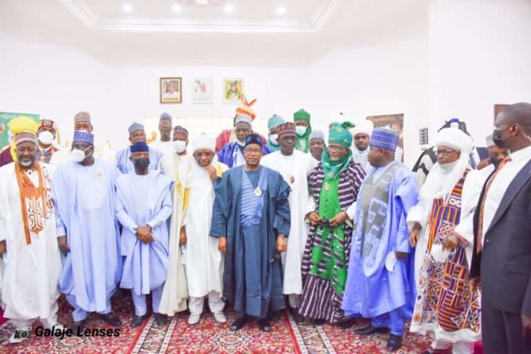 Osinbajo, Lawan, 5 Govs, Ministers Attend Wedding of Adamu Adamu’s Daughter