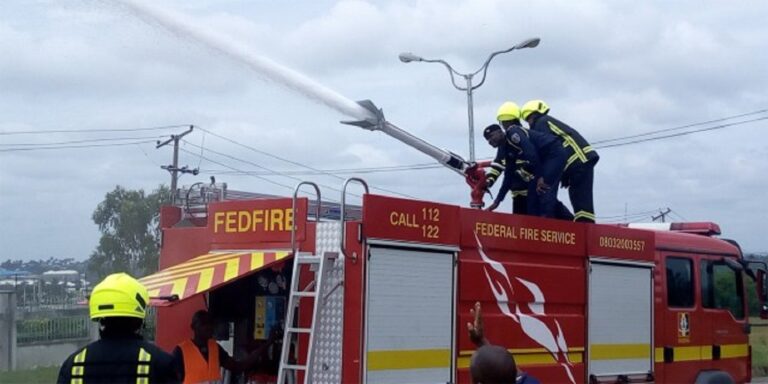 Fire razes Master Energy petrol service station in Umuahia