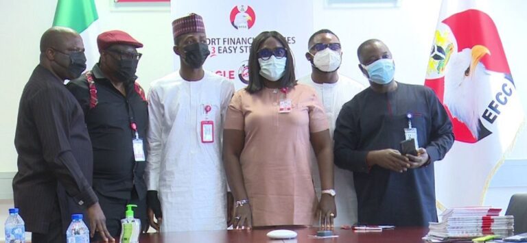 EFCC Boss Meets Leaders of Mofeto Miracle Shurch, Tasks Nigerians on Whistleblowing