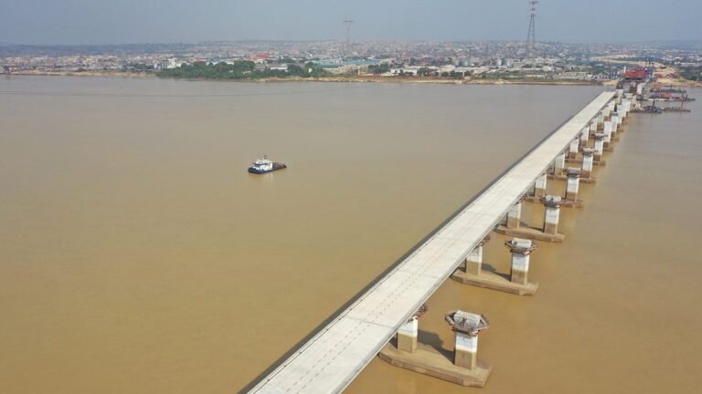 Gambari, Fashola, Ngige inspect 2nd Niger Bridge assure Buhari will Commission project October