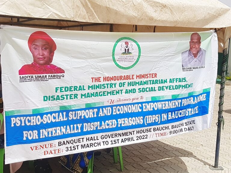 Nigeria accounts for 2,583,000 IDPS – FGN