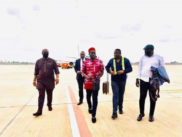 Soludo Shares Experience After Landing at Anambra Airport for the First Time