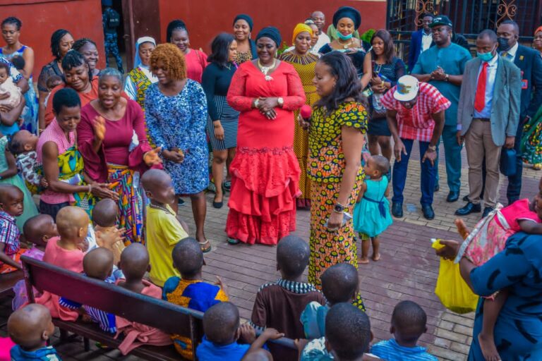 How Soludo’s Wife Marked Birthday with Orphans, the Sick, Others