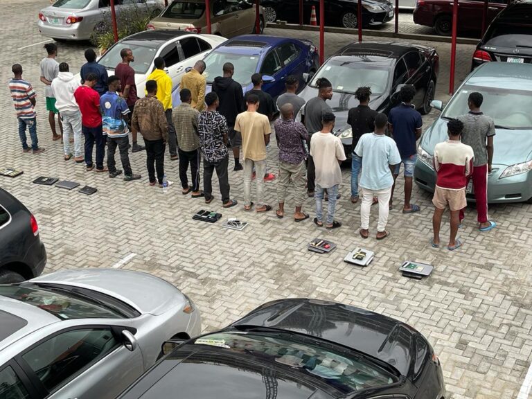 EFCC Arrests 24 Suspected Internet Fraudsters in Lagos