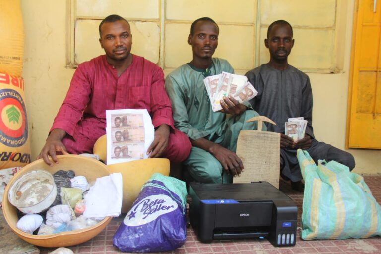 Police arrest three suspects for production of fake currencies in Bauchi