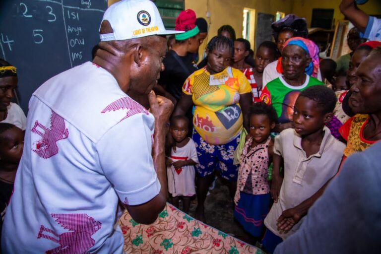 Soludo visits IDP camps, seeks support for Flood Victims