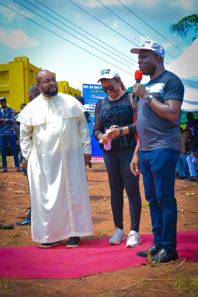 Soludo Flags-Off Road Project Project in Hometown, Says ‘It’s Very Strategic’