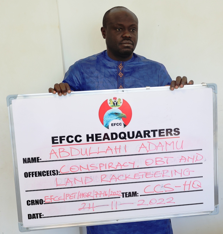 EFCC Arrests Two Notorious Land Racketeers in Abuja