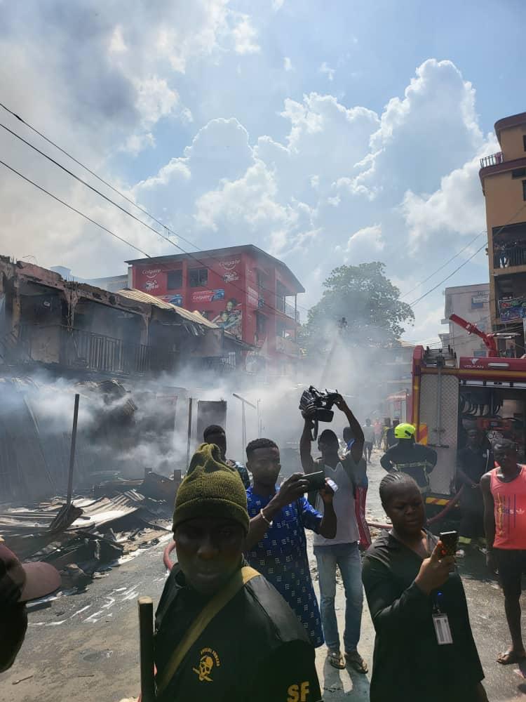 Soludo, Police, Fire Service Speak on Onitsha Fire Outbreak