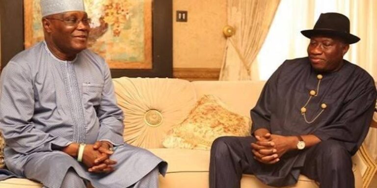 PDP Presidential Candidate, Atiku’s Meeting With Ex-President Jonathan To Resolve Party Crisis Ends In Stalemate