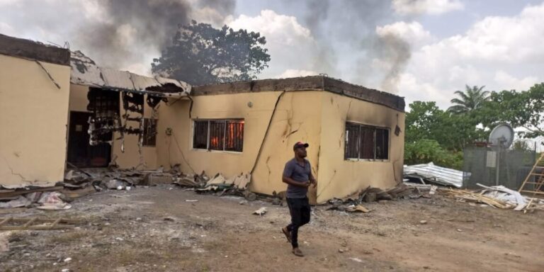 INEC office set ablaze in Ebonyi