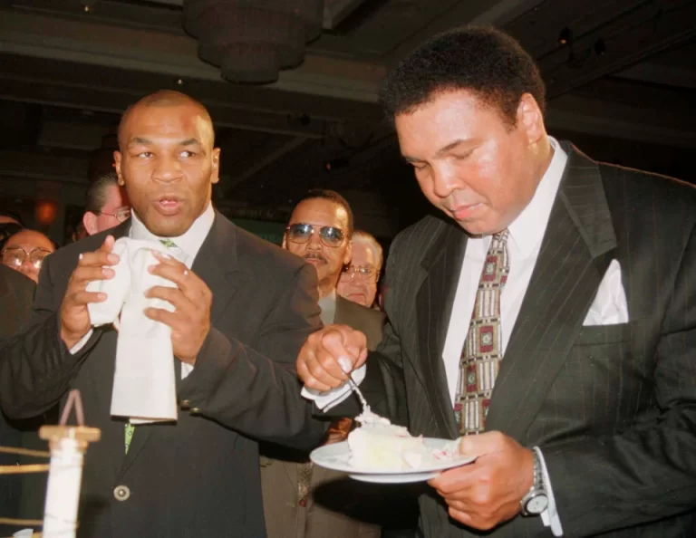 Mike Tyson breaks down in tears as he reveals how Muhammad Ali inspired him to be a boxer