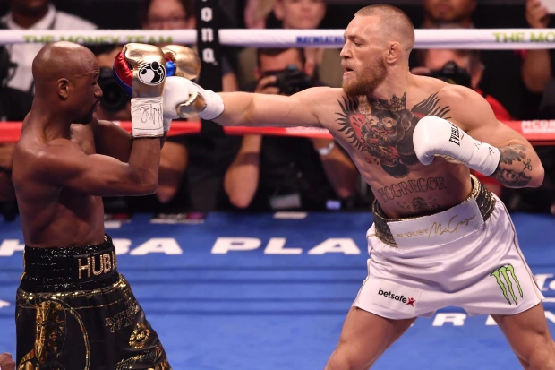 Conor McGregor says he ‘carried’ Floyd Mayweather in boxing fight as UFC star feuds with rival Nate Diaz online