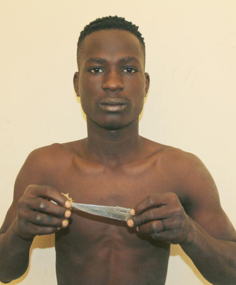 22 year old man killed his friend with a sharp object for going out without his knowledge 