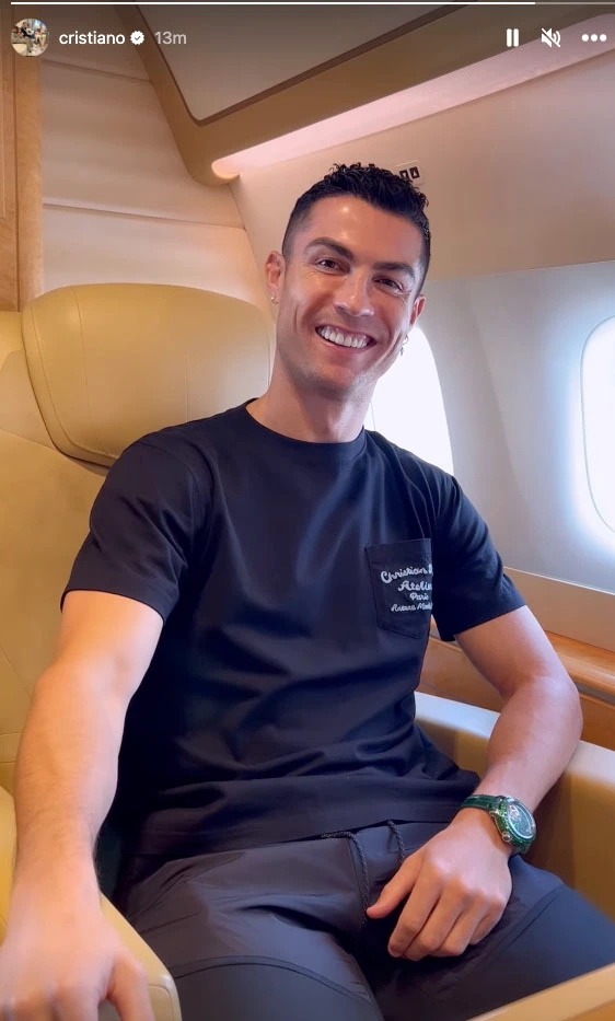 Cristiano Ronaldo jets off to Saudi Arabia to join up with Al Nassr after £175m-a-year transfer