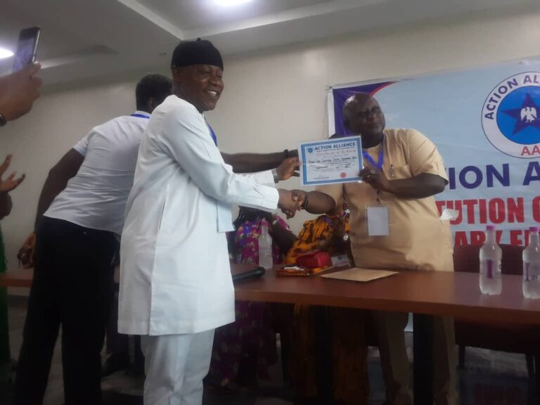 BREAKING!! Major Gen. Ogunenwe Grabs Action Alliance Ticket For Imo Governorship – Vow To Sack Uzodinma