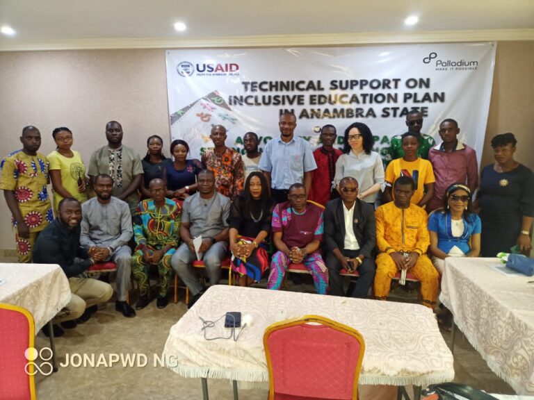 Group Advocates Inclusive Education for Persons with Disability in Anambra