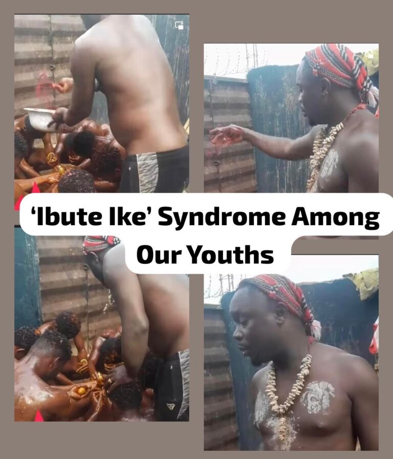 ‘Ibute Ike’ Syndrome Among Our Youths – By Uche Nworah, Ph.D