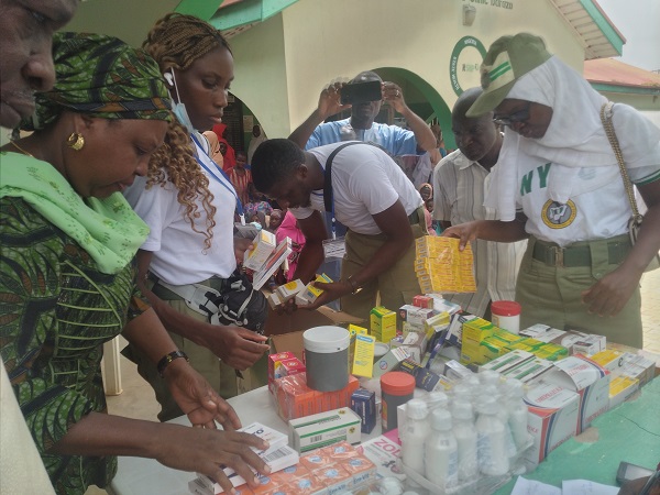 NYSC offers free-medical outreach to Darazo community in Bauchi