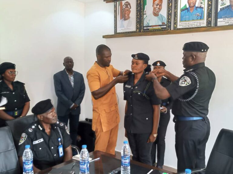 Increase Allowance to Your Wives, Work Harder — AIG Olofu Charges Newly-promoted Officers in Zone 13