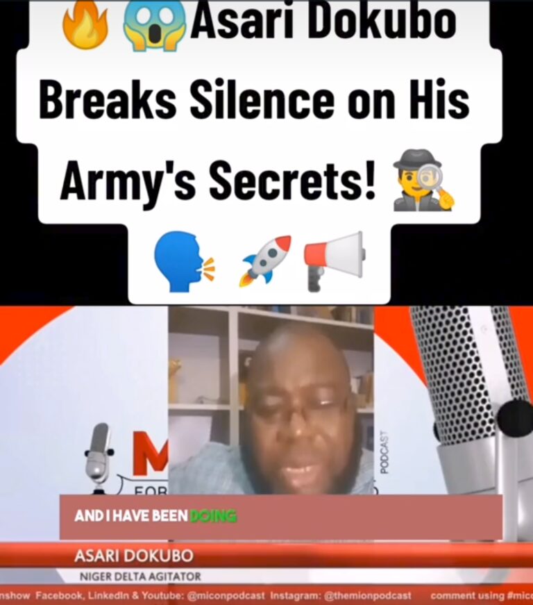 Asari Dokubo Vindicates Detained Broadcast Journalist, NonsoNkwa – Confirm Working For Imo Govt (video)