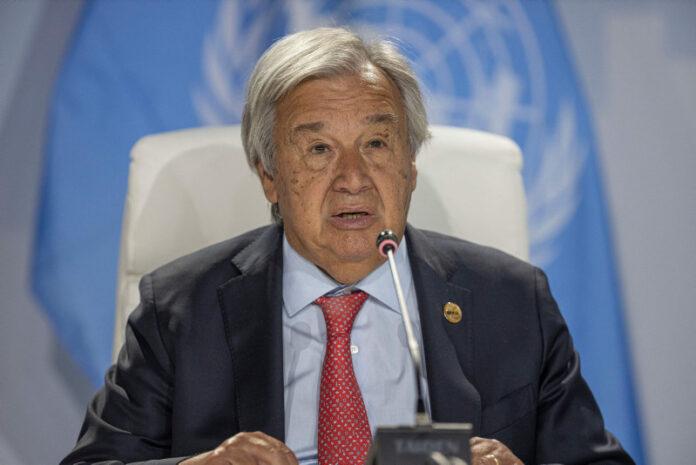 UN chief condemns ongoing coup attempt in Gabon